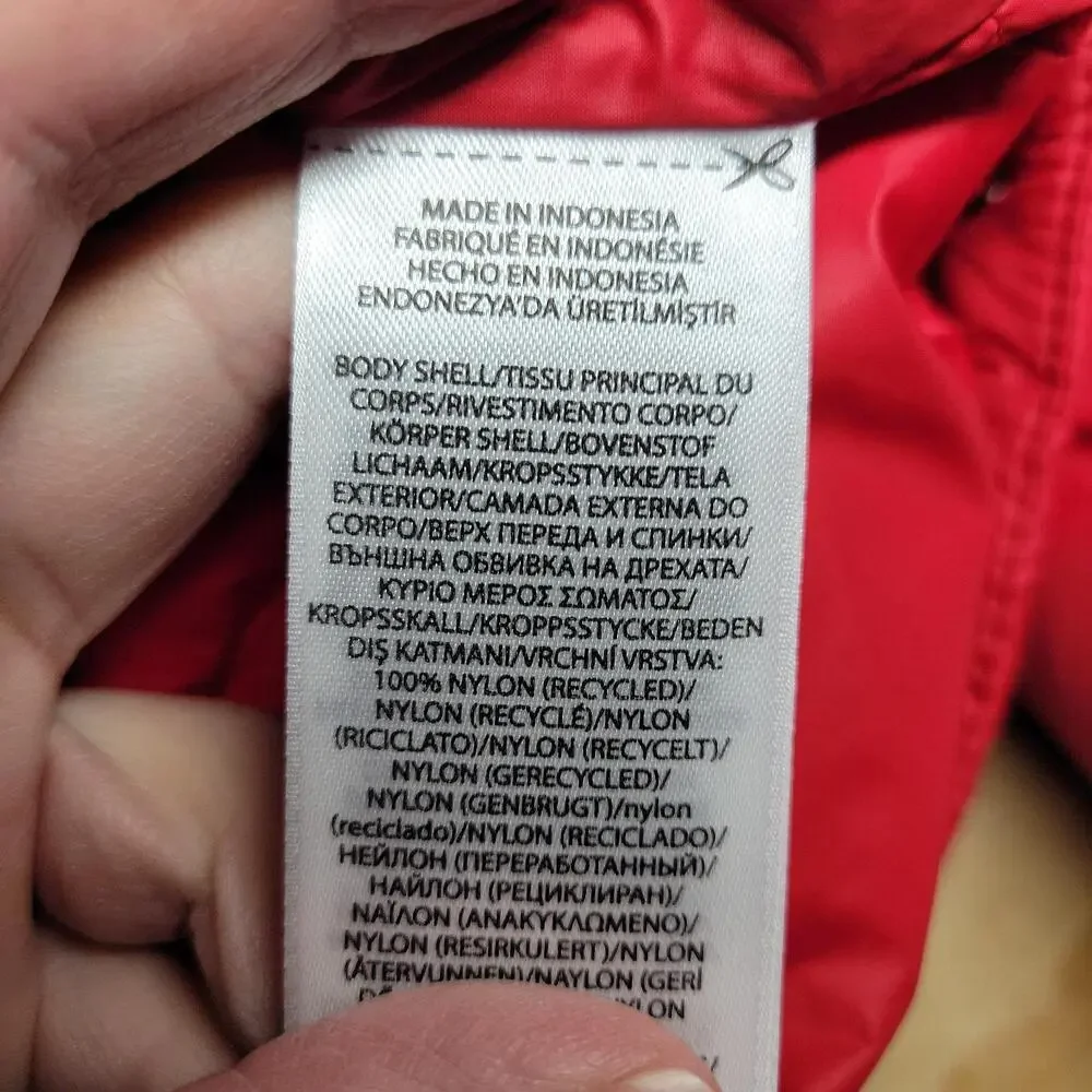 NWOT Polo Ralph Lauren El Cap Jacket 2XB Red Down Puffer Full Zip Hooded